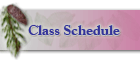 Class Schedule